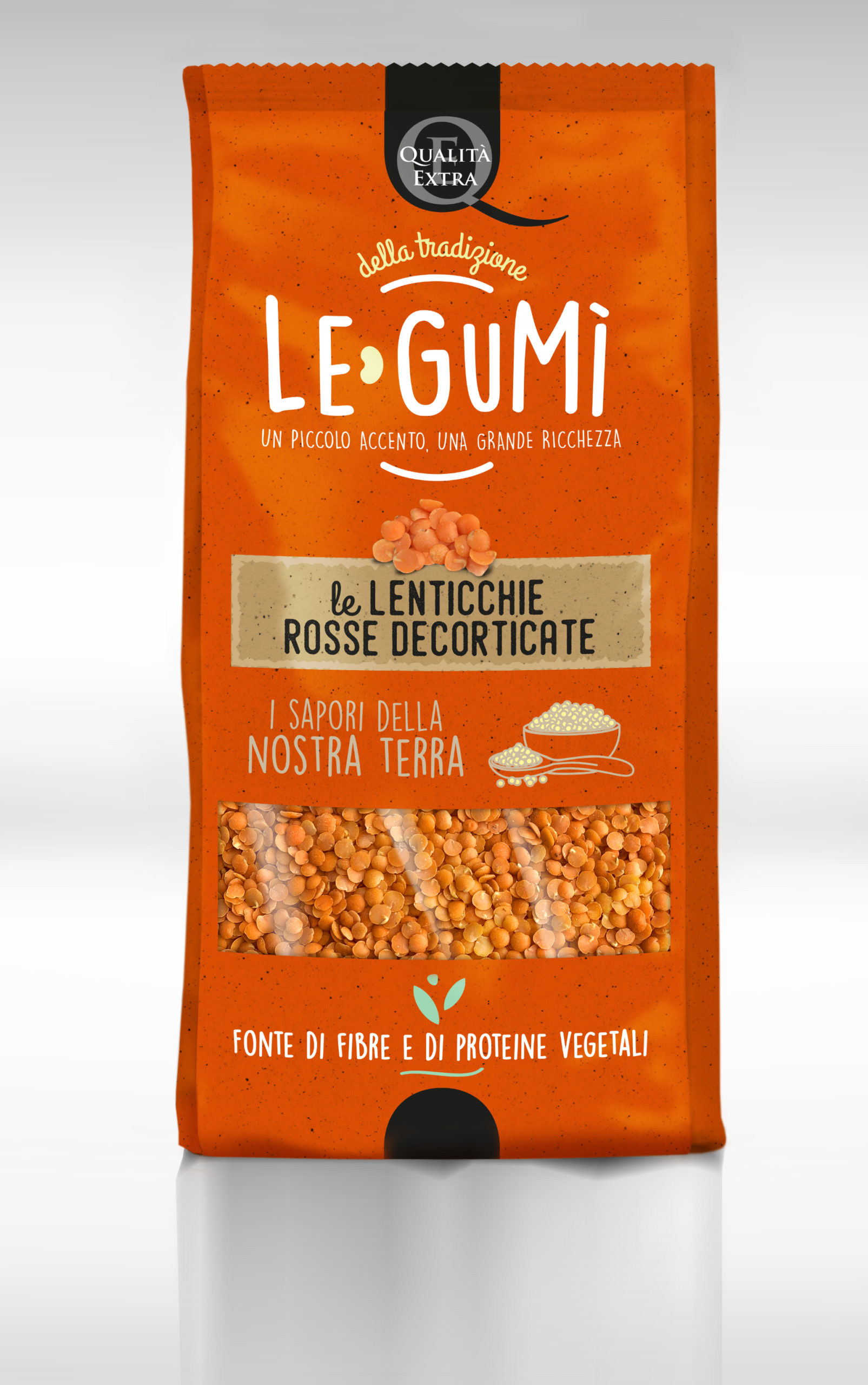 LENTICCHIE ROSSE DECORTICATE - Le-gumì Shop on line